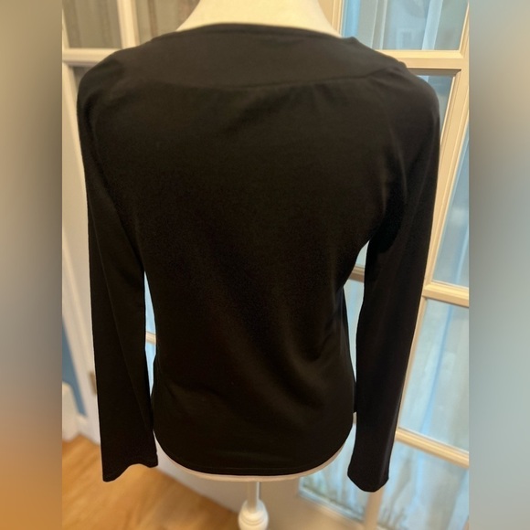 Talbots black top size Sp - Picture 3 of 5